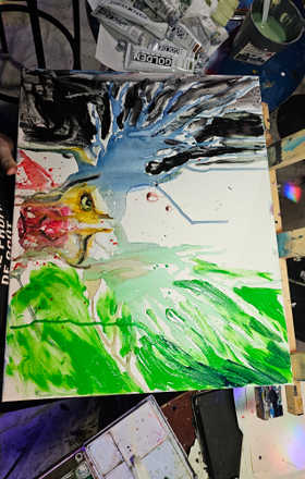 Anne monin · AB2610-2-2 · Round 2 Easel 2