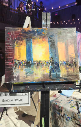 Enrique Bravo · AB2613-1-2 · Round 1 Easel 2