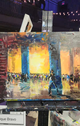Enrique Bravo · AB2613-1-2 · Round 1 Easel 2