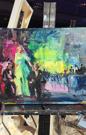 Enrique Bravo · AB2613-3-2 · Round 3 Easel 2