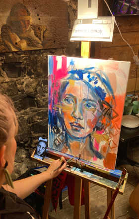 Florence Lemay · AB2617-1-1 · Round 1 Easel 1