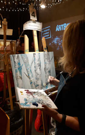 MamzelleSuz · AB2617-1-4 · Round 1 Easel 4