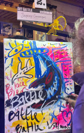 Jeremy Cunningham · AB2628-2-2 · Round 2 Easel 2