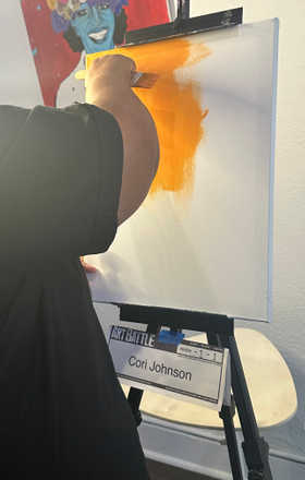 Cori Johnson · AB2636-1-1 · Round 1 Easel 1
