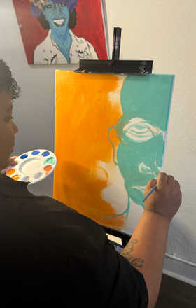 Cori Johnson · AB2636-1-1 · Round 1 Easel 1
