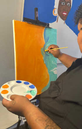 Cori Johnson · AB2636-1-1 · Round 1 Easel 1