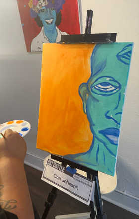 Cori Johnson · AB2636-1-1 · Round 1 Easel 1