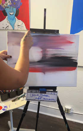 Javier Hernandez · AB2636-3-4 · Round 3 Easel 4
