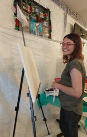 Caitlin Christakos · AB2645-1-1 · Round 1 Easel 1