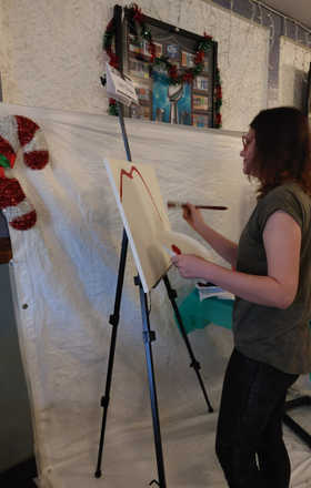 Caitlin Christakos · AB2645-1-1 · Round 1 Easel 1