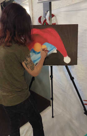 Caitlin Christakos · AB2645-1-1 · Round 1 Easel 1