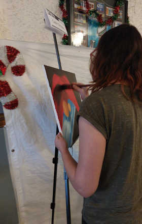 Caitlin Christakos · AB2645-1-1 · Round 1 Easel 1