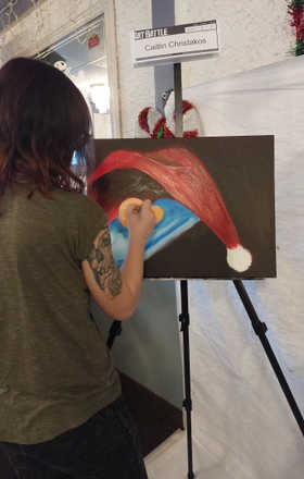 Caitlin Christakos · AB2645-1-1 · Round 1 Easel 1