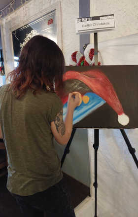 Caitlin Christakos · AB2645-1-1 · Round 1 Easel 1