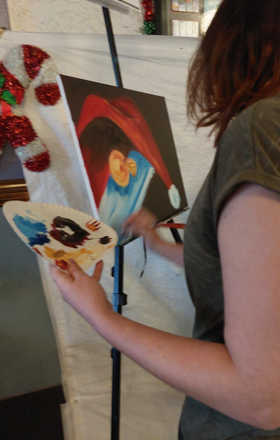 Caitlin Christakos · AB2645-1-1 · Round 1 Easel 1