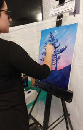 WILDCARDAB2645 · AB2645-1-3 · Round 1 Easel 3