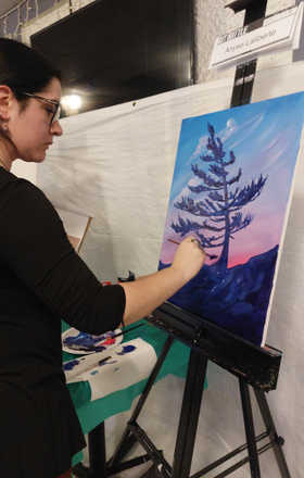 WILDCARDAB2645 · AB2645-1-3 · Round 1 Easel 3