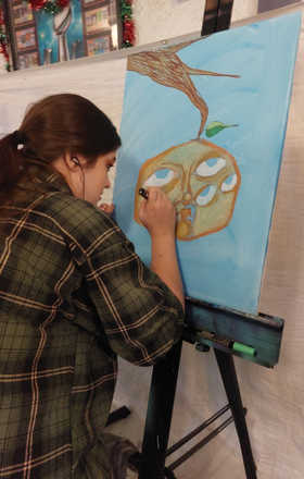 Emma · AB2645-2-2 · Round 2 Easel 2