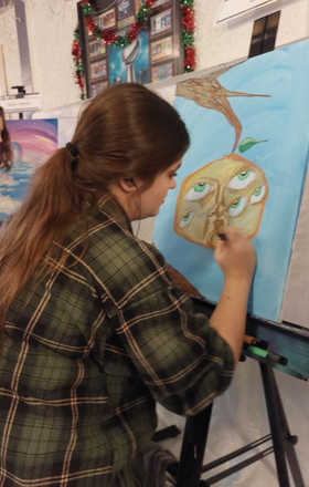 Emma · AB2645-2-2 · Round 2 Easel 2