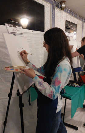 Cailey Giusti · AB2645-2-3 · Round 2 Easel 3