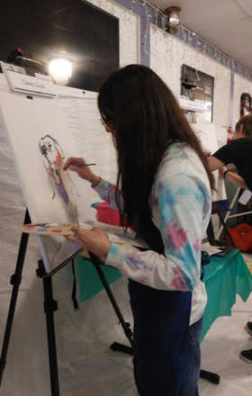 Cailey Giusti · AB2645-2-3 · Round 2 Easel 3