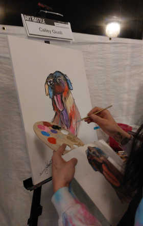Cailey Giusti · AB2645-2-3 · Round 2 Easel 3