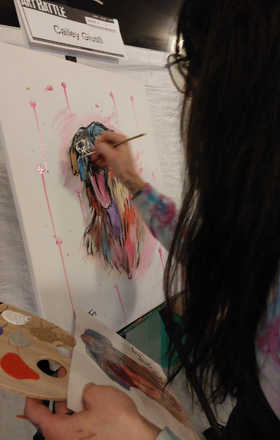 Cailey Giusti · AB2645-2-3 · Round 2 Easel 3