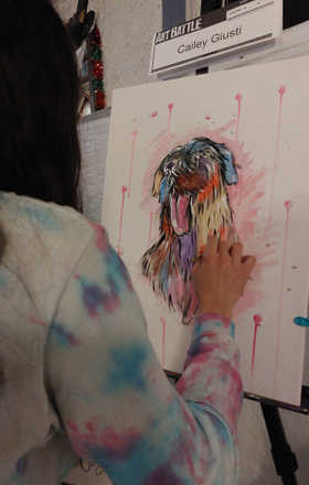 Cailey Giusti · AB2645-2-3 · Round 2 Easel 3