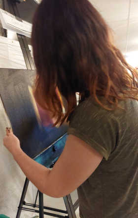 Caitlin Christakos · AB2645-3-2 · Round 3 Easel 2