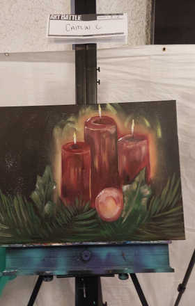 Caitlin Christakos · AB2645-3-2 · Round 3 Easel 2