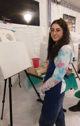 Cailey Giusti · AB2645-3-3 · Round 3 Easel 3