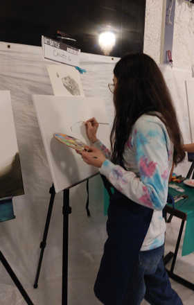 Cailey Giusti · AB2645-3-3 · Round 3 Easel 3