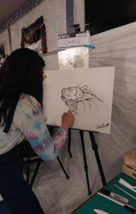 Cailey Giusti · AB2645-3-3 · Round 3 Easel 3
