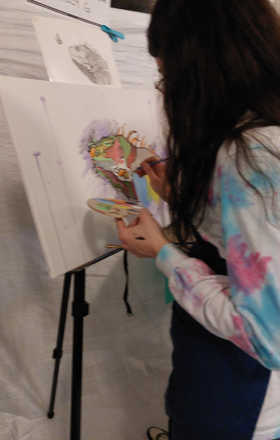 Cailey Giusti · AB2645-3-3 · Round 3 Easel 3