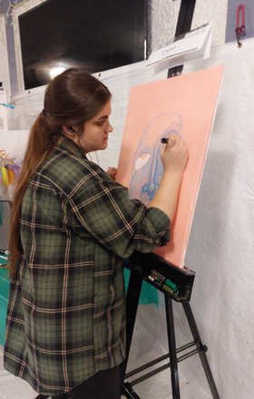 Emma · AB2645-3-4 · Round 3 Easel 4