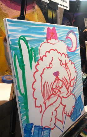 Max GEMS Gonzales · AB2647-2-3 · Round 2 Easel 3