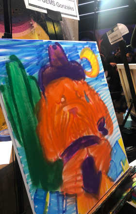 Max GEMS Gonzales · AB2647-2-3 · Round 2 Easel 3