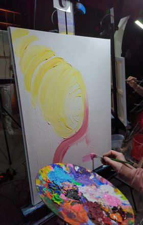 Justin mckinney · AB2651-2-2 · Round 2 Easel 2