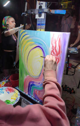 Justin mckinney · AB2651-2-2 · Round 2 Easel 2