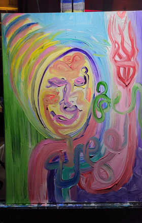 Justin mckinney · AB2651-2-2 · Round 2 Easel 2
