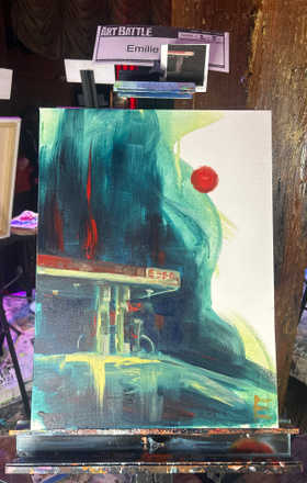 Emilie Boras · AB2652-2-5 · Round 2 Easel 5