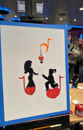 Rachel Caldwell · AB2658-1-1 · Round 1 Easel 1