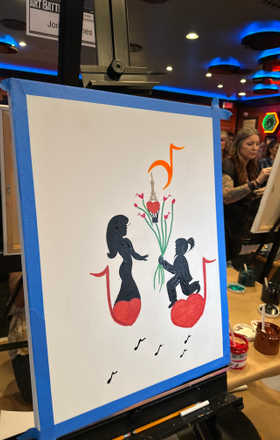 Rachel Caldwell · AB2658-1-1 · Round 1 Easel 1