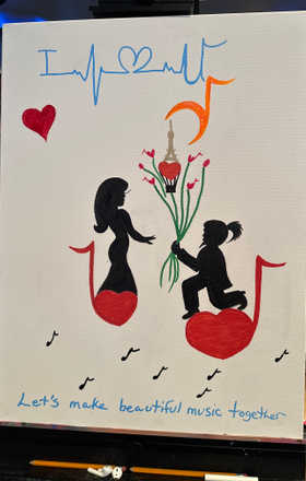 Rachel Caldwell · AB2658-1-1 · Round 1 Easel 1