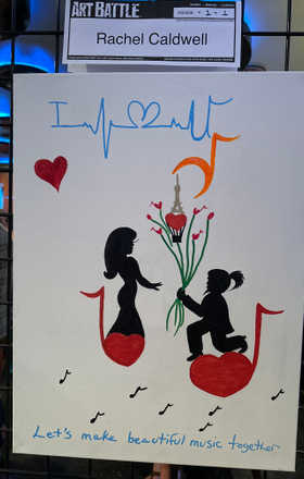 Rachel Caldwell · AB2658-1-1 · Round 1 Easel 1