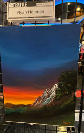 Ryan Houman · AB2658-1-4 · Round 1 Easel 4