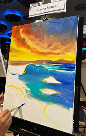 Neysa Millán · AB2658-2-2 · Round 2 Easel 2