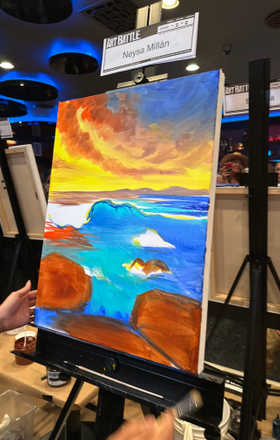 Neysa Millán · AB2658-2-2 · Round 2 Easel 2