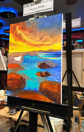 Neysa Millán · AB2658-2-2 · Round 2 Easel 2