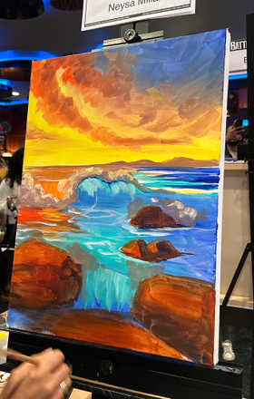 Neysa Millán · AB2658-2-2 · Round 2 Easel 2